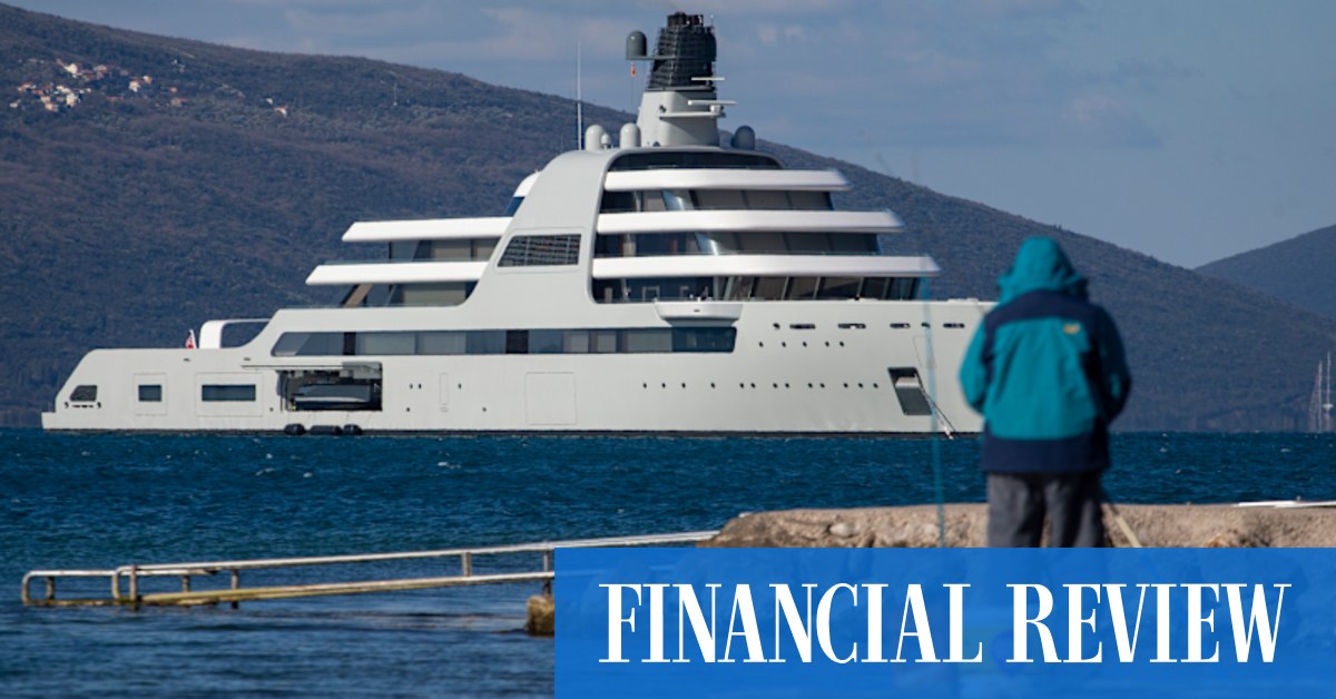 How Russia's oligarchs are steering their super yachts to safety - Vimarsana News