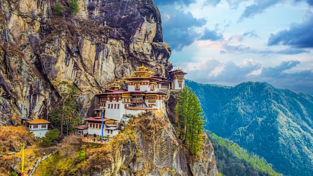 The fabled Tiger’s Nest monastery.