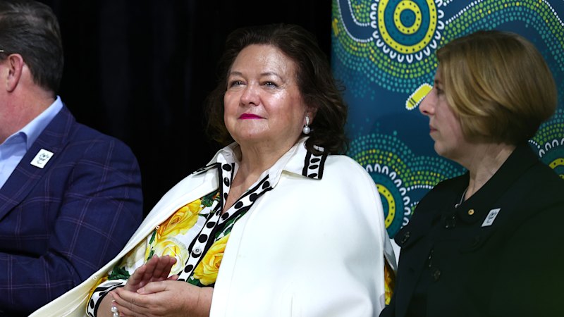 Rinehart and Bleijie avoid questions about billionaire backer’s aquatic centre support
