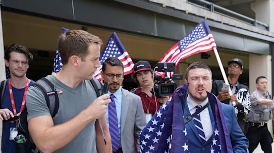 Anti-racism voices drown out nationalists in Washington