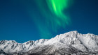 The Northern Lights from a remote coastline in Norway, away from crowds.