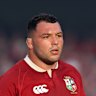 Ellis Genge playing for the British and Irish Lions