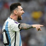Argentina’s Lionel Messi.