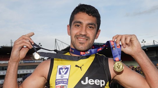 Marlion Pickett will make his AFL debut in the grand final.