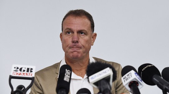 Alen Stajcic faces the media this week.