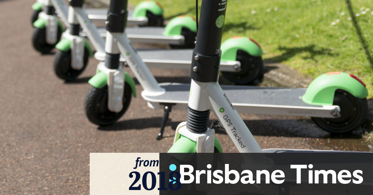 Dockless Electric Scooter Share Scheme Zooms In On Brisbane