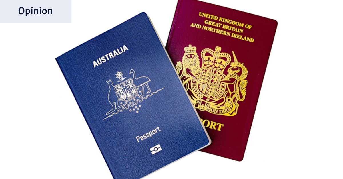 Brits in Australia are shredding their passports. I think I know why