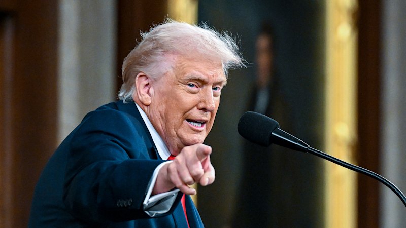 Record broken as defiant Trump talks up ‘Golden Age of America’