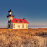 Mendocino is the biggest town on the California coast north of San Francisco.