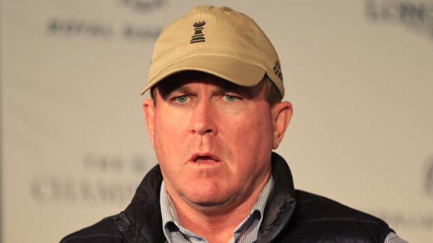 Trainer John O’Shea.