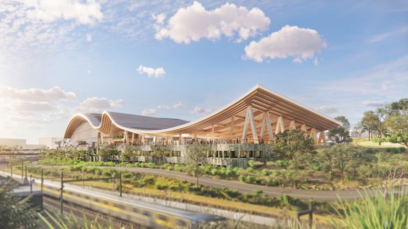 First look: Design of Brisbane Olympics aquatic centre revealed