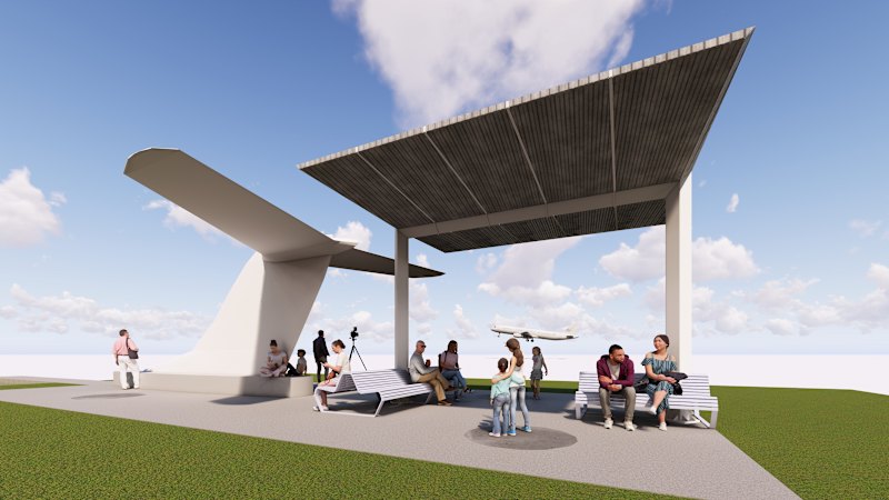 A historical tail: Retired plane to anchor new Brisbane Airport viewing area