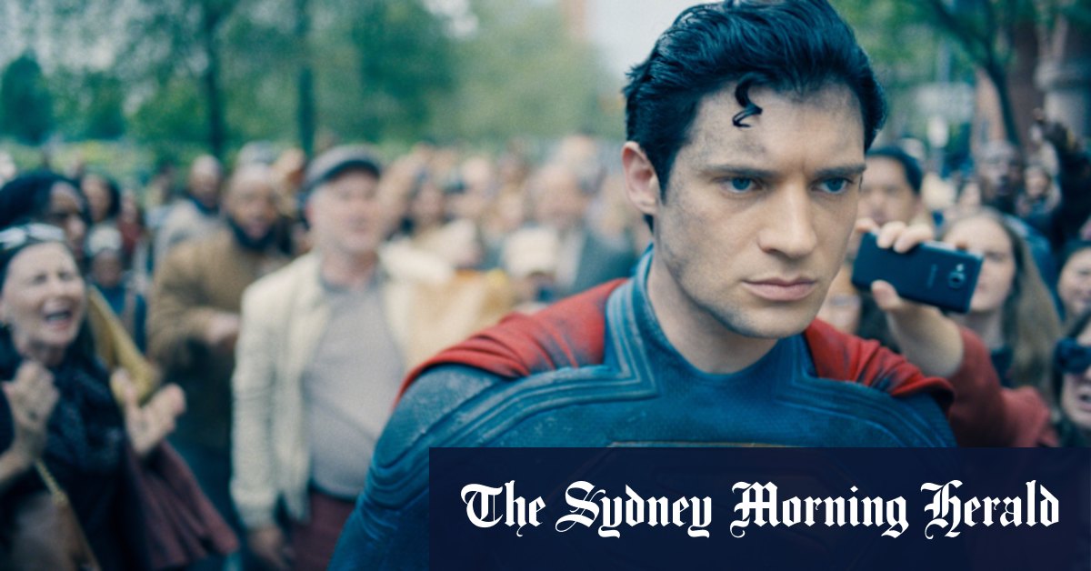 Look, up in the sky: it’s a Superman who wants to be just like us