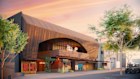 An architects’ rendering of Northbridge Music Hall, due to open in inner Perth during summer 2026-27.