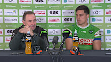 Raiders coach Ricky Stuart.