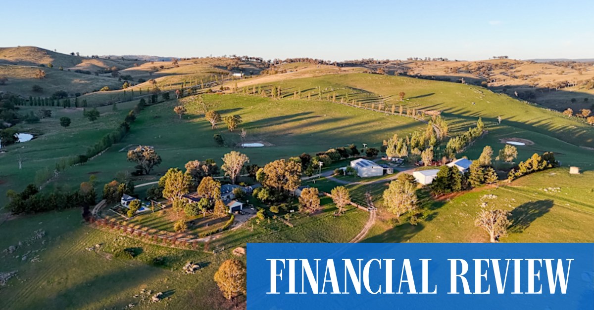 afr.com - Sarah Petty - Conexus Financial boss trades properties for Southern Highlands estate