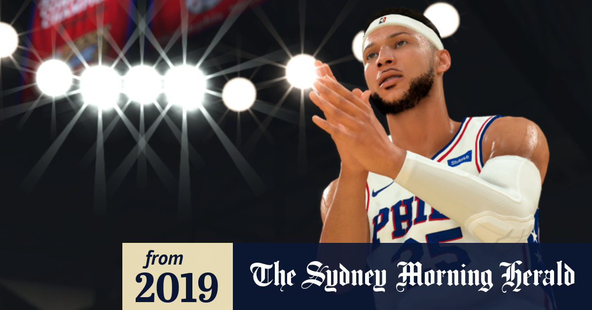 nba 2k19 ben simmons cover