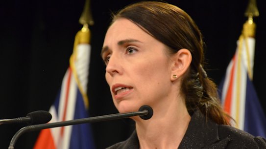 New Zealand Prime Minister Jacinda Ardern. 