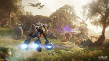 Ratchet & Clank is a colourful, exciting space adventure for tweens and up.