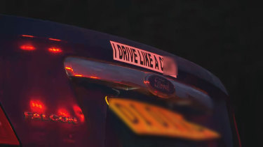 A 17-year-old P-plater is in police custody after a pedestrian was allegedly hit and killed in Bexley as police discovered a vulgar bumper sticker on the teen’s Ford Falcon. 
