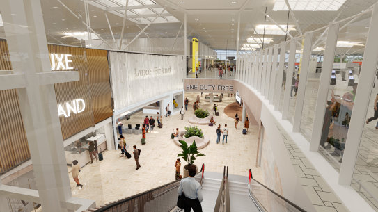 An expanded Lotte Duty Free will take over space currently occupied by security screening and passport control.