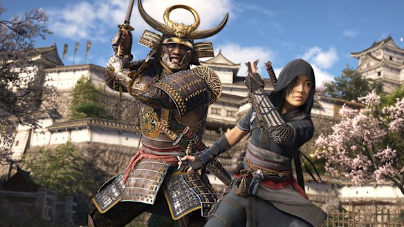 The latest Assassin’s Creed is set in Japan, and features a pair of protagonists.