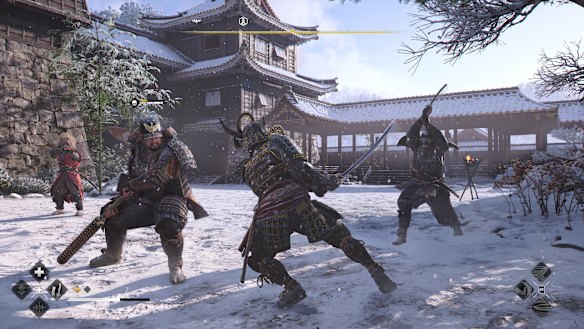 Yasuke favours heavy weapons and long-range rifles to take on crowds of enemies, while Naoe can swiftly ascend walls and buildings, wielding thrown weapons and swift blades. Both can be extensively customised by upgrading with “knowledge” points.