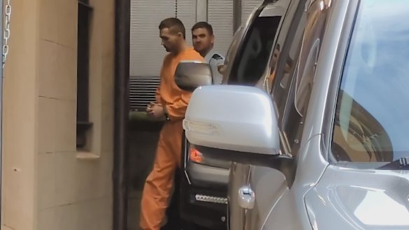 Tyrone Thompson at court on Tuesday.