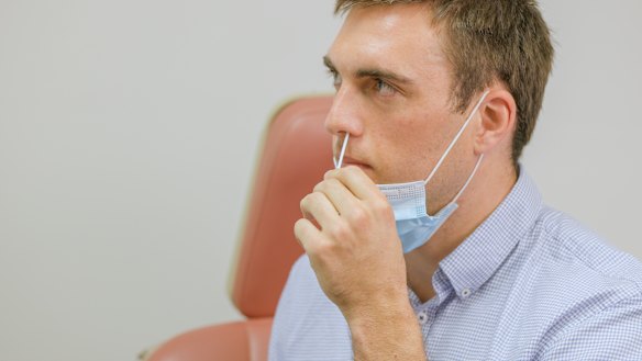 The rapid antigen test is available at pharmacies, is cost-effective, and can be done at home.