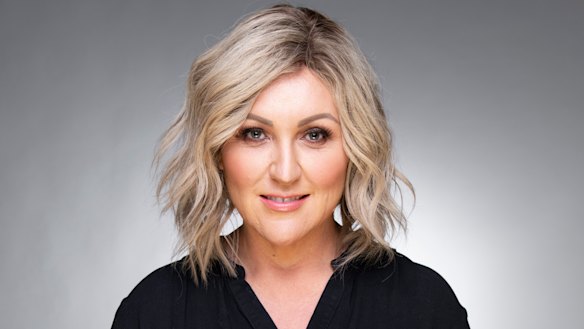 Meshel Laurie is back at uni studying a masters.