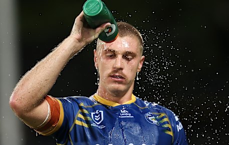Eels back-rower Shaun Lane.