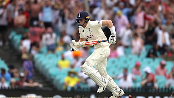 Crawley in action at the SCG. 