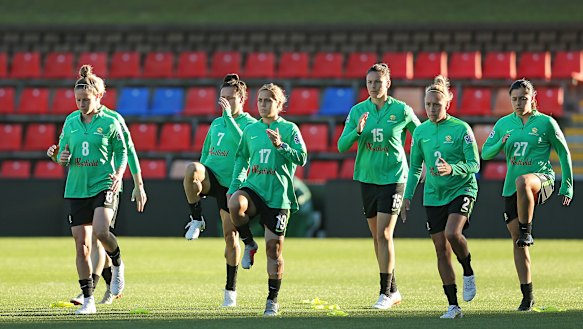 Rudderless: Paul Jones' resignation leaves the Matildas without a head coach or goalkeeping coach, with only Stajcic assistant Gary van Egmond  left in his position.