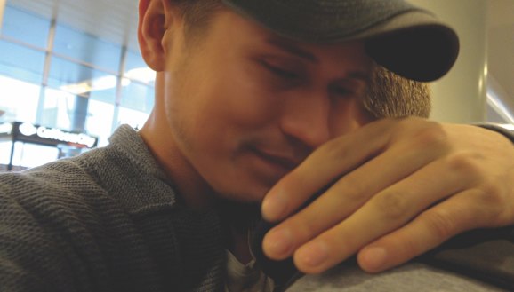 Superimposed faces are used to disguise the gay subjects of  Welcome to Chechnya.