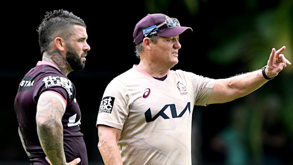 Adam Reynolds (left) has been key to the rise of the Broncos under Walters.