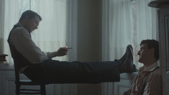 Josh O’Connor and Paul Mescal in The History of Sound.