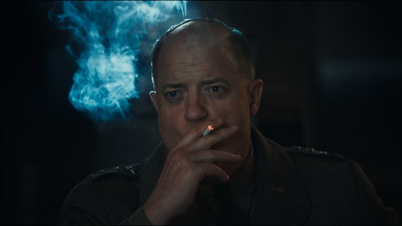 Brendan Fraser as General Dwight D. Einsenhower.