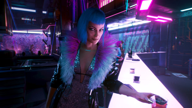 The world of Cyberpunk 2077 is a blend of shiny and grimey aesthetics.