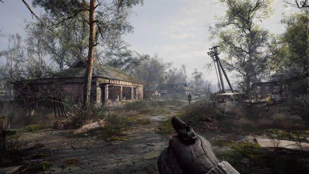 S.T.A.L.K.E.R. 2 is an open world post-apocalyptic shooter set in a radioactive exclusion zone.