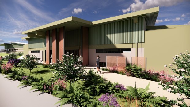 An artist impression of the new centre at Woodford.