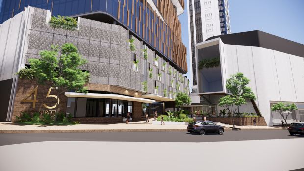 The High Street entry proposed for the Toowong Town Centre development in 2020.