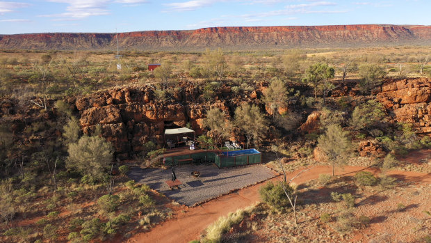 An Outback camping spot.