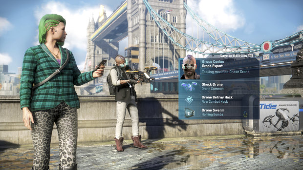 In Watch Dogs Legion, everyone you see in the open world can be recruited as a playable character.