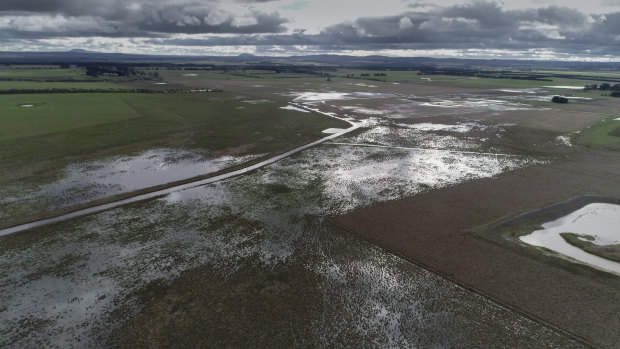 Beremboke Creek, which until recently ran through CFA Fiskville, has flooded again in recent weeks.