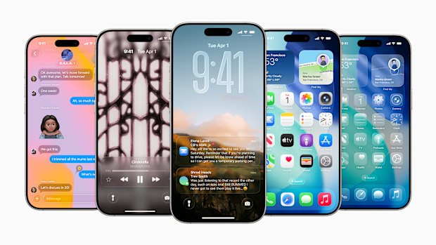 iOS 26 is bringing new AI, improvements to messages and calls, live translations and a new visual design to iPhone.