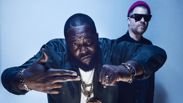 'Basically two stoned buddies': Killer Mike, left, and EL-P.