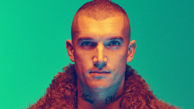 Dustin Martin stars on the cover of Executive Style magazine. 