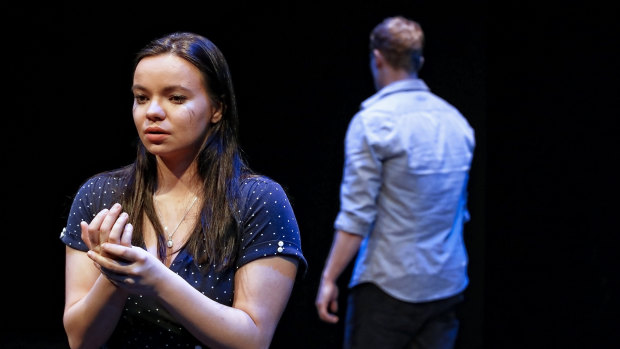 Zoe Terakes delivers a startling performance that shifts the play's emphasis.