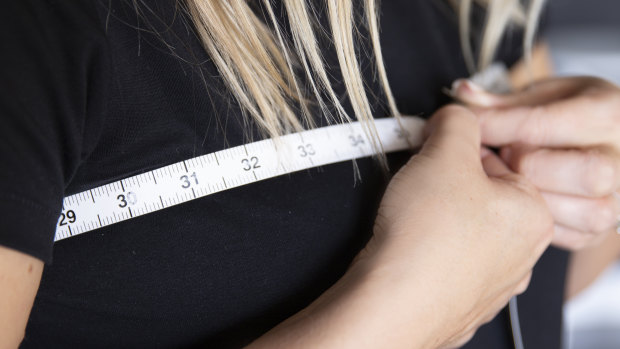 Learning how to measure your bust from a fitter or online can help with online purchases.