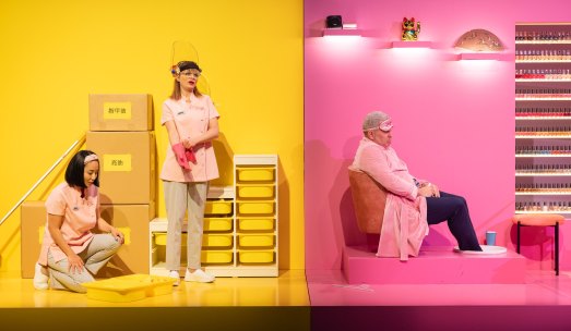Law’s body-swap comedy Top Coat opened at Sydney Theatre Company in 2022.